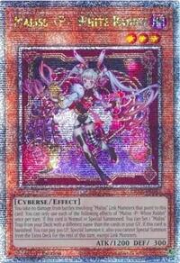 Maliss P White Rabbit (Quarter Century Secret Rare) #CRBR-EN015