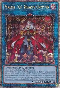 Maliss Q Hearts Crypter (Quarter Century Secret Rare) #CRBR-EN020