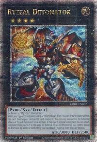 Ryzeal Detonator (Quarter Century Secret Rare) #CRBR-EN007