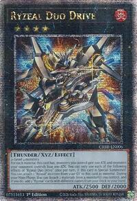 Ryzeal Duo Drive (Quarter Century Secret Rare) #CRBR-EN006