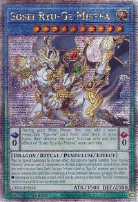 Sosei Ryu-Ge Mistva (Quarter Century Secret Rare) #CRBR-EN034