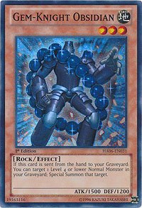 Gem-Knight Obsidian #HA06-EN031