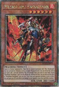 Metalflame Swordsman (Quarter Century Secret Rare) #SUDA-EN014