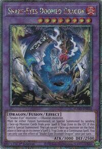 Snake-Eyes Doomed Dragon (Quarter Century Secret Rare) #SUDA-EN035
