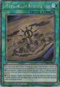 Mitsurugi Ritual (Quarter Century Secret Rare) #SUDA-EN095