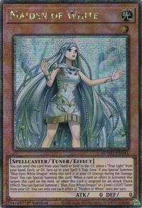 Maiden of White (Quarter Century Secret Rare) #SDWD-EN041