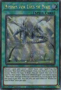 Wishes for Eyes of Blue (Quarter Century Secret Rare) #SDWD-EN042