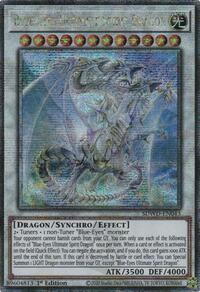 Blue-Eyes Ultimate Spirit Dragon (Quarter Century Secret Rare) #SDWD-EN043