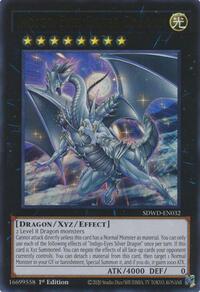 Indigo-Eyes Silver Dragon #SDWD-EN032