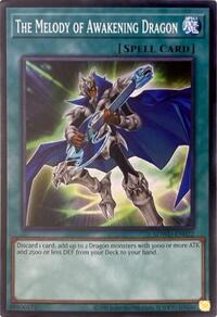 The Melody of Awakening Dragon (Unlimited Misprint) #SDWD-EN022