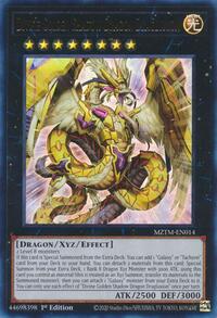 Divine Golden Shadow Dragon Dragluxion #MZTM-EN014