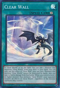 Clear Wall #MZTM-EN041