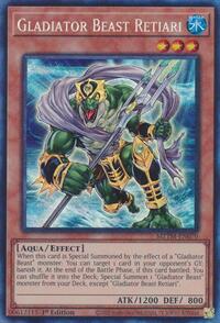 Gladiator Beast Retiari (CR) #MZTM-EN070