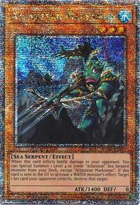 Atlantean Marksman (Quarter Century Secret Rare) #RA04-EN009