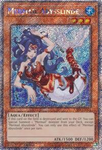 Mermail Abysslinde (Platinum Secret Rare) #RA04-EN011