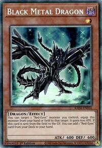 Black Metal Dragon (PCR) #RA04-EN016