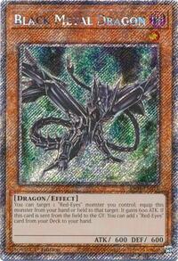 Black Metal Dragon (Platinum Secret Rare) #RA04-EN016
