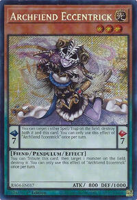 Archfiend Eccentrick (Secret Rare) #RA04-EN017