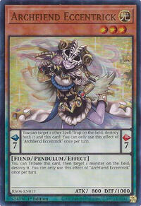 Archfiend Eccentrick (UR) #RA04-EN017
