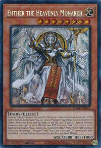 Ehther the Heavenly Monarch (Secret Rare) #RA04-EN018