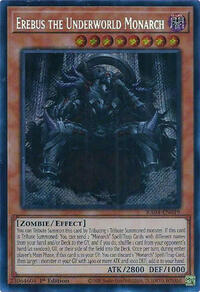 Erebus the Underworld Monarch (Secret Rare) #RA04-EN019