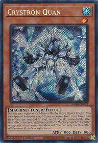Crystron Quan (Secret Rare) #RA04-EN021