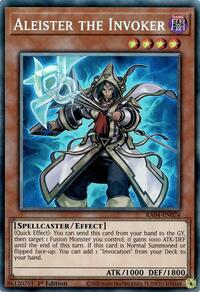 Aleister the Invoker (Alternate Art) (PCR) #RA04-EN024