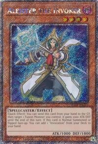 Aleister the Invoker (Alternate Art) (Platinum Secret Rare) #RA04-EN024