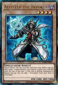 Aleister the Invoker (Alternate Art) (PUR) #RA04-EN024