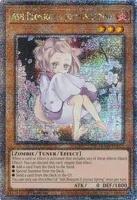 Ash Blossom & Joyous Spring (Alternate Art) (Quarter Century Secret Rare) #RA04-EN025