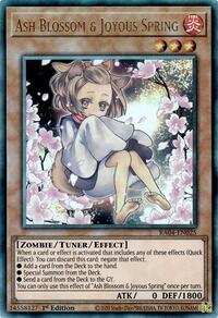 Ash Blossom & Joyous Spring (Alternate Art) (PUR) #RA04-EN025