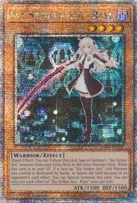Sky Striker Ace - Raye (Quarter Century Secret Rare) #RA04-EN026