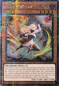 Sky Striker Ace - Raye (New Art) (Quarter Century Secret Rare) #RA04-EN026