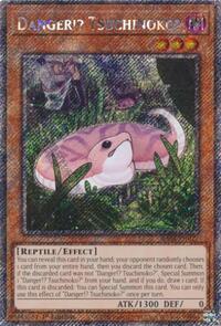 Danger!? Tsuchinoko? (Platinum Secret Rare) #RA04-EN027