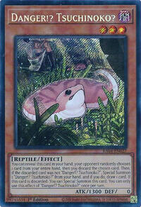 Danger!? Tsuchinoko? (Secret Rare) #RA04-EN027