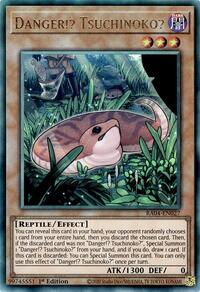 Danger!? Tsuchinoko? (PUR) #RA04-EN027