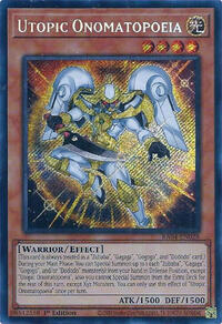 Utopic Onomatopoeia (Secret Rare) #RA04-EN028
