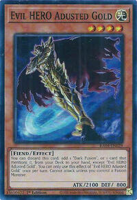 Evil HERO Adusted Gold #RA04-EN029