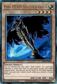 Evil HERO Adusted Gold (PUR) #RA04-EN029