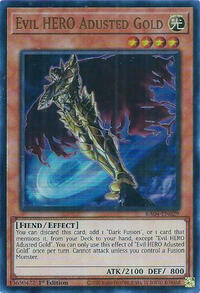 Evil HERO Adusted Gold (UR) #RA04-EN029