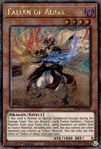 Fallen of Albaz (New Art) (Quarter Century Secret Rare) #RA04-EN034