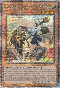 Incredible Ecclesia, the Virtuous (New Art) (Quarter Century Secret Rare) #RA04-EN039