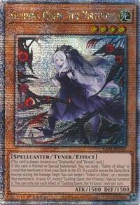 Guiding Quem, the Virtuous (Quarter Century Secret Rare) #RA04-EN043