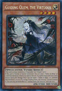Guiding Quem, the Virtuous (Secret Rare) #RA04-EN043