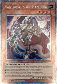 Vanquish Soul Pantera (Platinum Secret Rare) #RA04-EN044