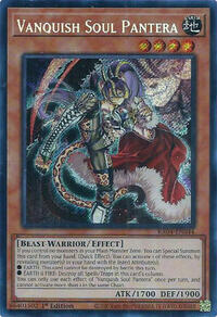 Vanquish Soul Pantera (Secret Rare) #RA04-EN044