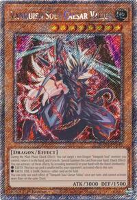 Vanquish Soul Caesar Valius (Platinum Secret Rare) #RA04-EN046