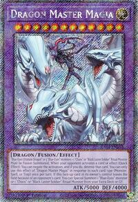 Dragon Master Magia (Platinum Secret Rare) #RA04-EN055