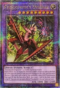 Fiendsmith's Desirae (Quarter Century Secret Rare) #RA04-EN056