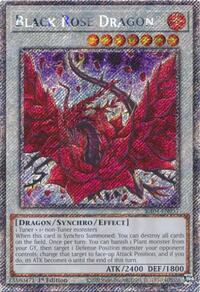 Black Rose Dragon (Platinum Secret Rare) #RA04-EN057